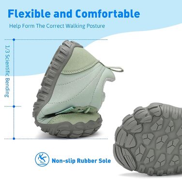 Дитячі босоніжки Saguaro: дихаючі, антиковзні трекінгові черевики, легкі мінімалістичні кросівки, розмір 26-36