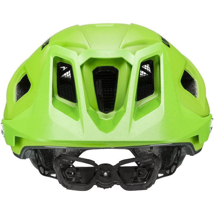 Велошолом UVEX Quatro Integrale для MTB, ультралегкий, регульований, для жінок і чоловіків, розмір 52-57 см, лайм/антрацит матовий