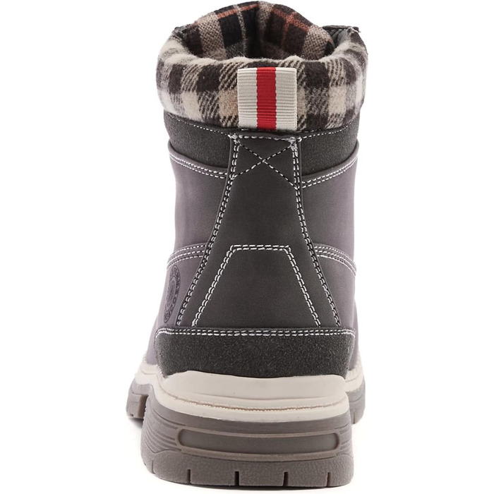 Черевики для туризму та зимові черевики ANJOUFEMME для жінок, водонепроникні та теплі зимові черевики для активного відпочинку, трекінгу та зимових прогулянок (42 EU, Коричневий)