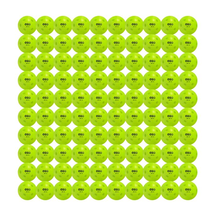 Набір для піклболу OZO з м'ячами для залу (обертання, Indoor 100)