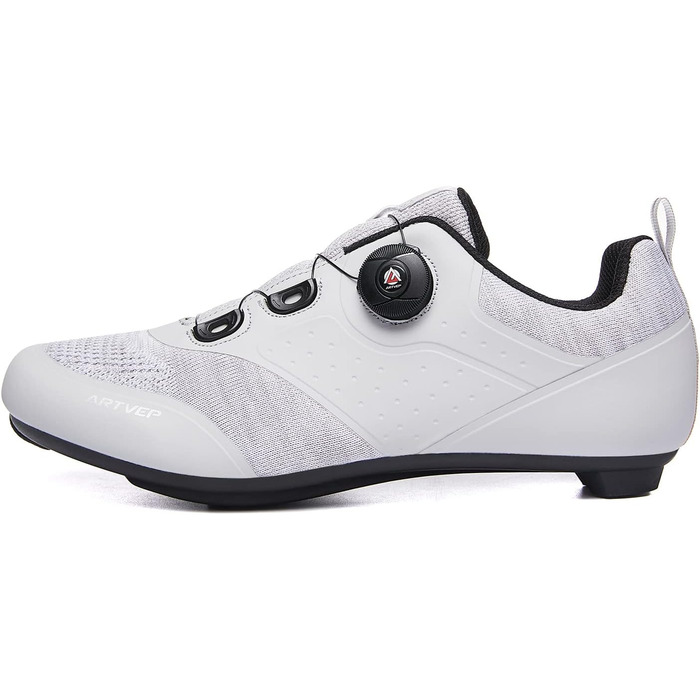 Велосипедні черевики для чоловіків та жінок: гірські, шосейні, сумісні з Peloton, Look ARC Delta, SPD, SPD-SL. Розмір 43 EU, сірі