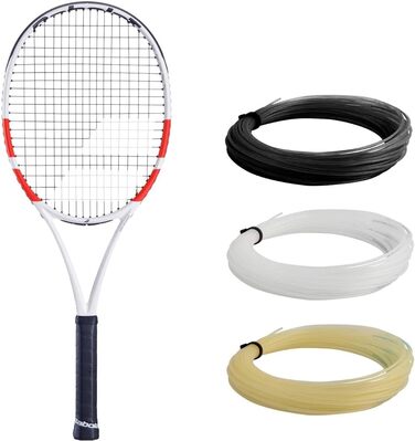 Тенісна ракетка Babolat Pure Strike 100 (4 покоління), 40,6 x 50,8 см, ручка 4 1/4
