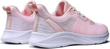 Спортивне взуття для жінок та чоловіків: кросівки для бігу, фітнесу, ходьби та повсякденного носіння. Розміри 35-45 EU, колір рожевий