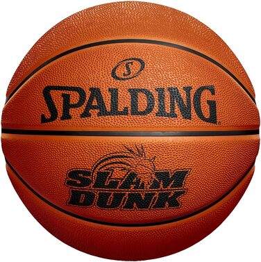 Баскетбольний м'яч Spalding Slam Dunk №7, помаранчевий, для дорослих, унісекс