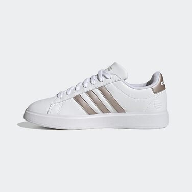 Кросівки Adidas Grand Court 2.0 жіночі, білі з бежевим, 39 1/3 EU