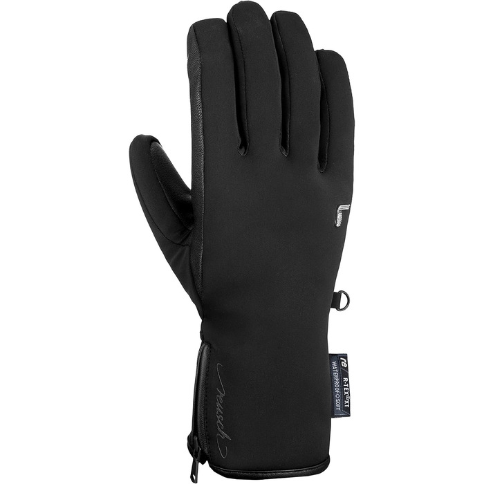 Жіночі рукавички Reusch Tiffany R-tex Xt, дуже теплі, водонепроникні, дихаючі, чорні, розмір 8.5