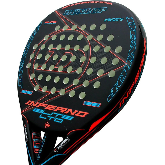 DUNLOP Inferno Elite - ракетка для падел-тенісу (синій/помаранчевий)
