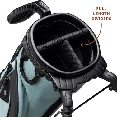 Гольф сумка Sunday Golf Loma XL з ременем та стійкою – Легка сумка для пітч-н-патт гольфу, Par 3 та Executive гольф-поля, 3.4 фунти