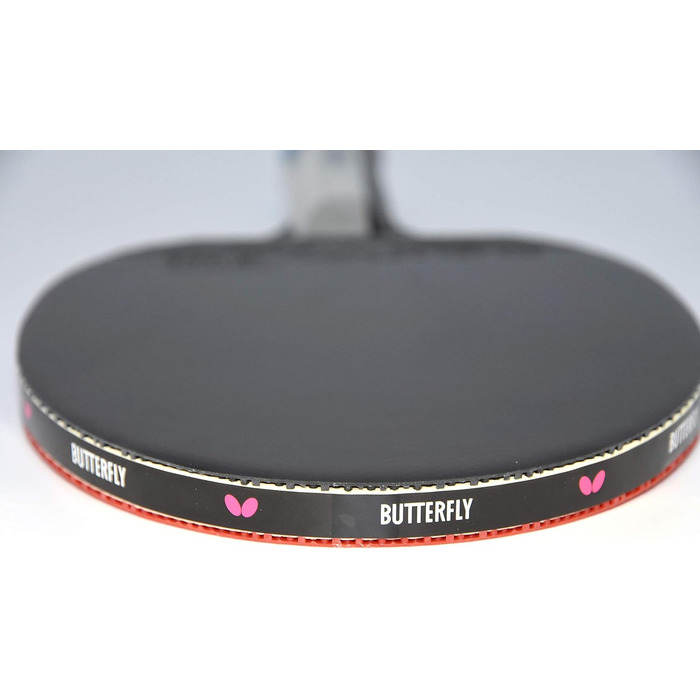 Настільний тенісний ракетка Butterfly Timo Boll Platin, ITTF сертифікат, для професіоналів, анатомічна ручка, накладка Pan Asia