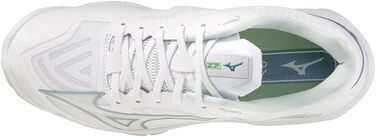 Волейбольне взуття Mizuno Wave Lightning Z7 (жіноче) 44.5 EU, білий та зелений кольори