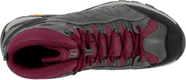 Черевики трекінгові Bruetting Mount Bona High, 37 EU, сірий/бордовий