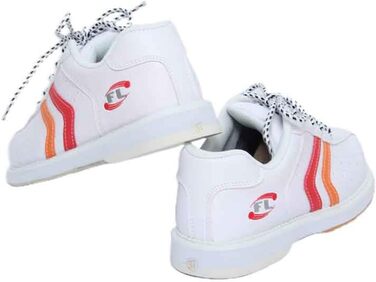 Жіночі кеди для боулінгу VEACAM: легкі, дихаючі, комфортні. Ідеальні для тренувань та гри. Розмір 38 EU, білий колір.