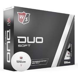 Гольф-м'ячі Wilson Duo Soft, м'які, для гри в гольф