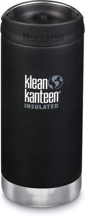 Термобутилка Klean Kanteen TKWide 355 мл, матова чорна, для дорослих