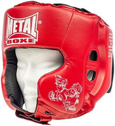 Захисний шолом METAL BOXE MB117 для боксу та єдиноборств, синій, дитячий