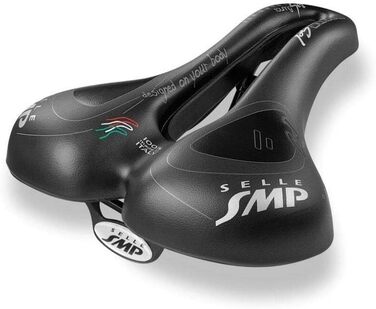 Велосипедне сідло Selle SMP TRK Gel Touring, 31.4x21.6 см, чорне