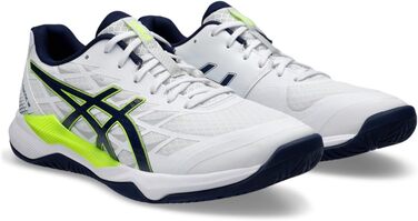 ASICS Gel-Tactic 12 чоловічі кросівки для залу 39 EU, біло-чорні