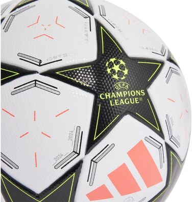 Футбольний м’яч Adidas UEFA Champions League, розмір 5, білий, сертифікат FIFA, у коробці, універсальний