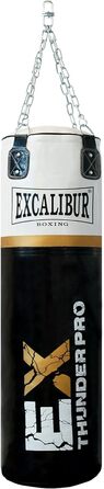 Боксерський мішок MAXXUS PRO 120/100/80 - заповнений, з підвісною сталевою ланцюгом, 120x35x30 см, 20-34 кг. Ідеально для боксу, MMA, муай-тай, кікбоксингу та інших видів єдиноборств. (#2 THUNDER PRO 120)