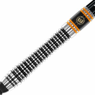 Професійний набір дартсів WINMAU Danny Noppert Signature Edition 2.0, вольфрамові дротики 18 г з оперенням та стрижнями
