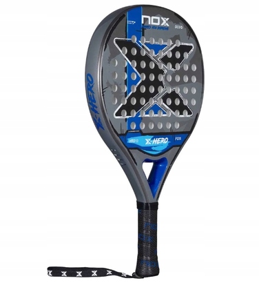 Ракетка для падел-тенісу Nox X-Hero Blue — легка, для початківців, синя