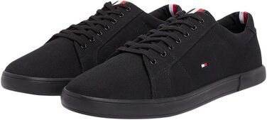 Чоловічі кеди Tommy Hilfiger Vulcanized Sneaker, чорні (розмір 46 EU)