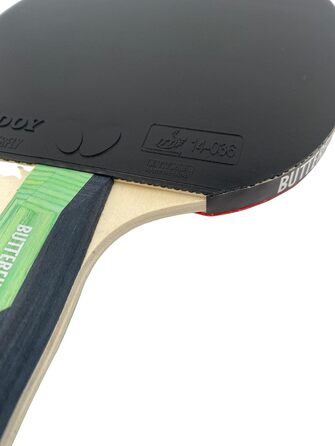 Настільна ракетка Butterfly 85018 Timo Boll Smaragd, чорна/зелена, стандарт
