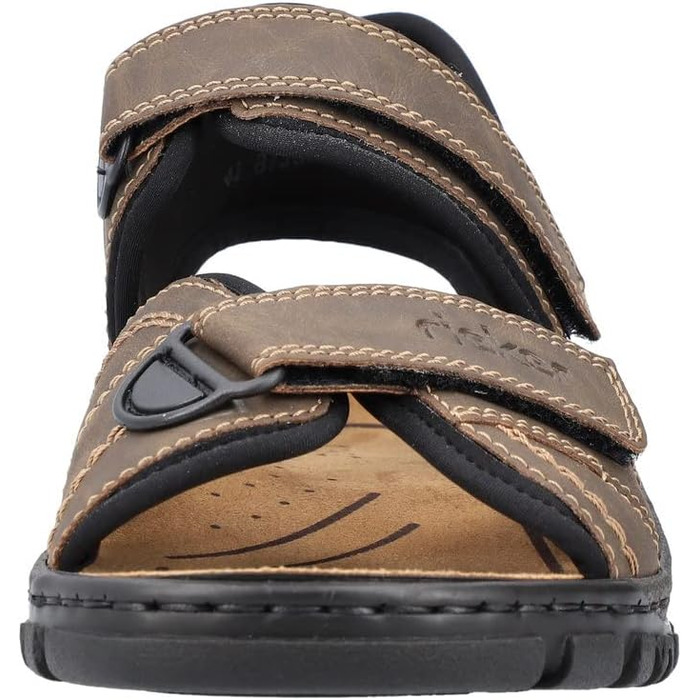 Чоловічі сандалії Rieker коричневого кольору, розмір 40 EU