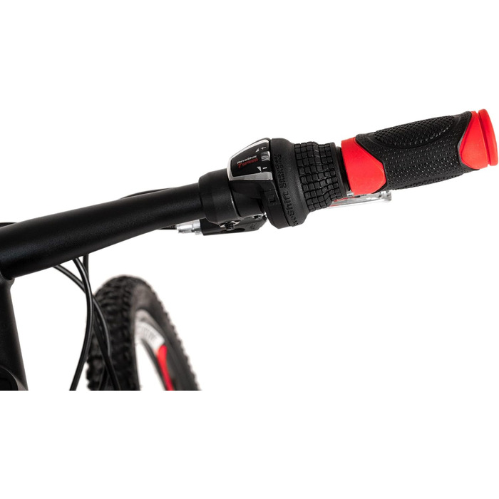 Гірський велосипед KS Cycling Hardtail 26'' Sharp, чорний-червоний