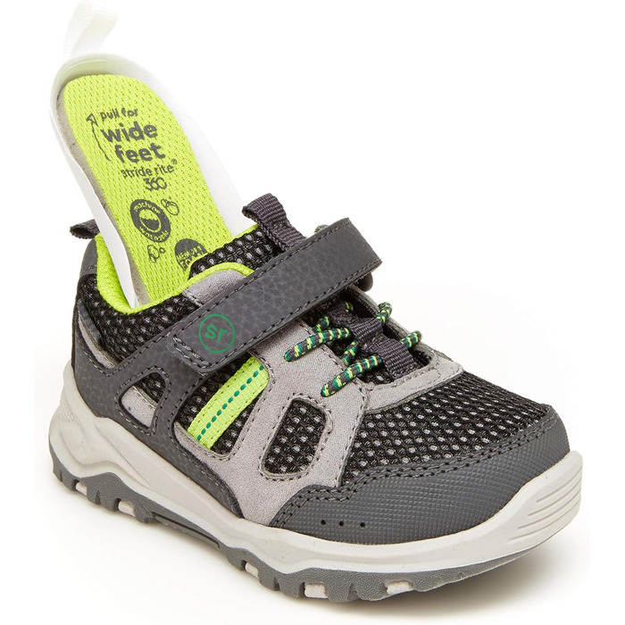 Дитячі кросівки Stride Rite TB003802 для хлопчиків, 30 EU, сірі