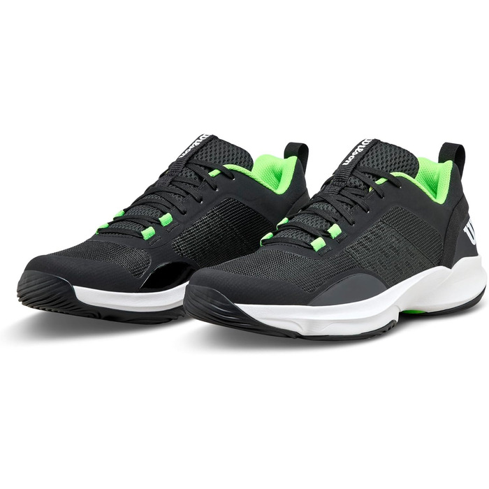 Чоловічі кросівки для падел-тенісу Wilson Hurakn Pro V2, 46 EU, чорні