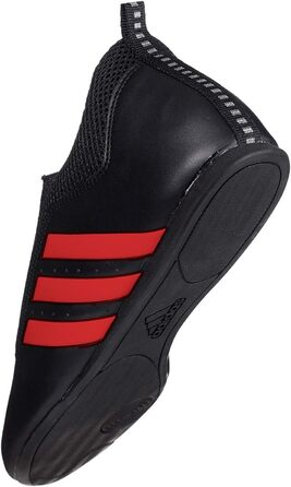 Кросівки для карате та тхеквондо Adidas для чоловіків, жінок, дітей та тренерів. Білі, чорні, червоні. Розмір 8.5 (265 мм)