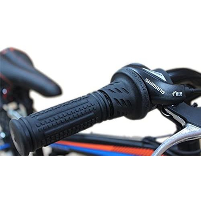 Гірський велосипед Talson 24 дюйми з амортизацією, Shimano 21 швидкість, освітлення