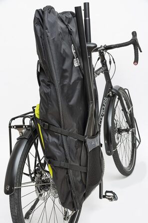 Велосумка VAUDE Trailcargo, універсальна, чорна