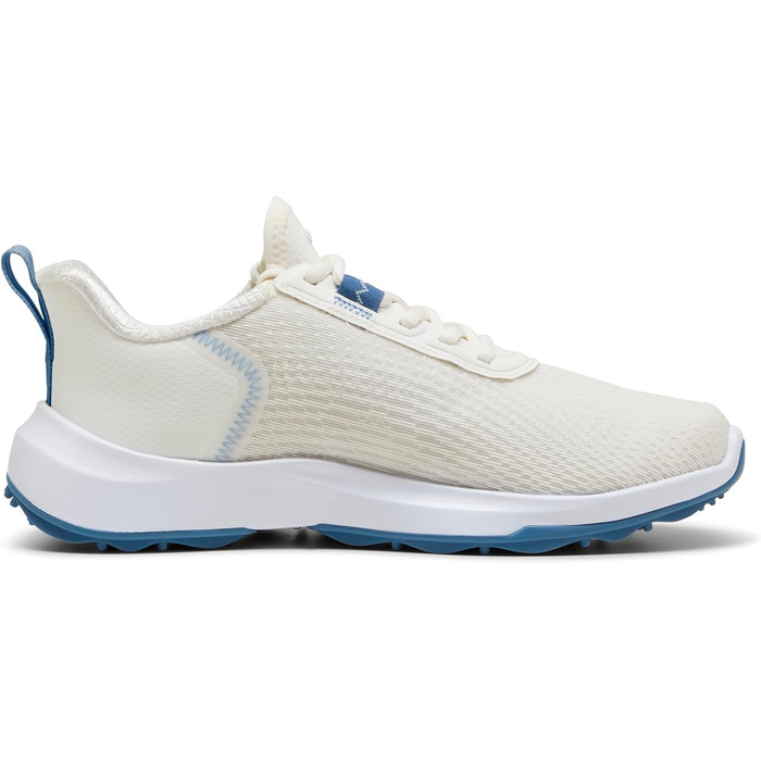 Жіноче golf-взуття PUMA Ignite Elevate X - кросівки для гольфу (38 EU, білий/блакитний)