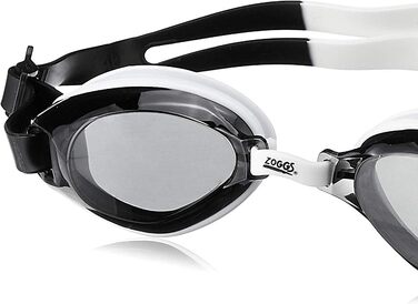 Окуляри для плавання Zoggs Endura Unisex (чорно-білі/димчасті лінзи)