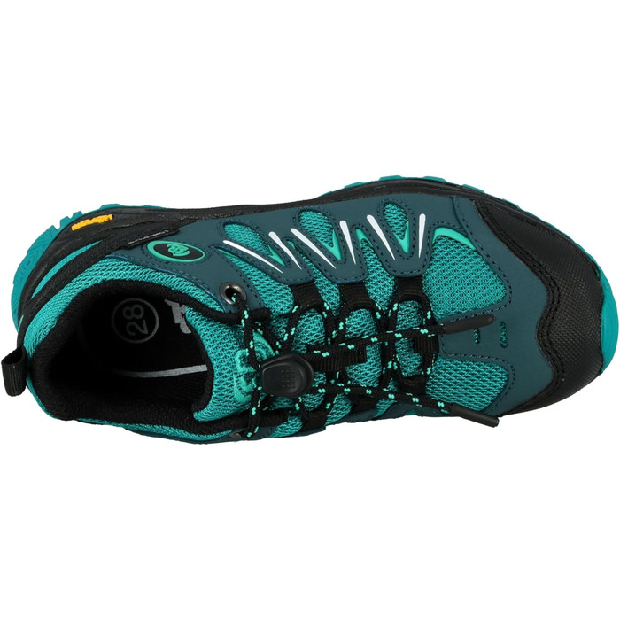 Дитячі трекінгові кросівки Brütting Expedition для хлопчиків та дівчаток, 37 EU, Petrol/Schwarz