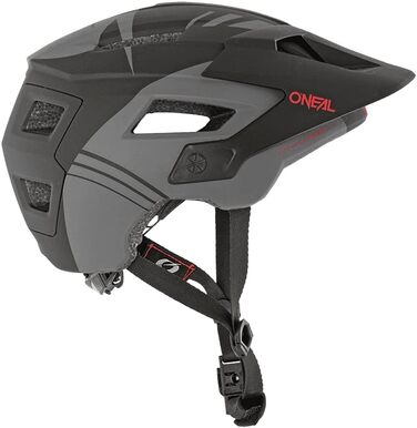 Шолом для гірського велосипеда O'NEAL Defender Nova, ендуро, чорний/сірий, L/XL, міцний ABS, вентиляція, знімні підкладки, для дорослих