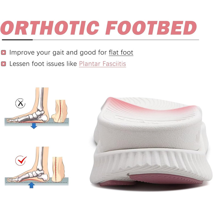 Сандалії жіночі KuaiLu для трекінгу та відпочинку: ортопедичні, з регулюванням на липучці, рожеві (39 EU)