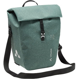 Велосипедна сумка Vaude Recycle Commute Single 20 л, водонепроникна, для заднього колеса, виготовлена в Німеччині, зелена Dusty Forest