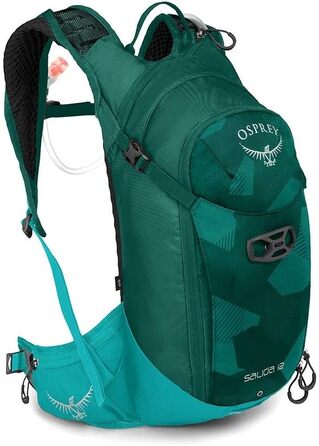 Велосипедний рюкзак Osprey Salida 8, бірюзовий, універсальний розмір