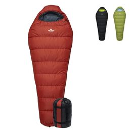 Сплячий мішок Teton Sports LEEF Ultralight Mummy - ультралегкий, для походів, кемпінгу, 3-4 сезон, з мішком для зберігання