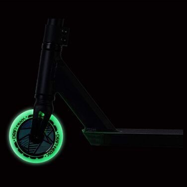 Трюковий самокат Driftwerk DS1.5 Glow in The Dark для дітей, світиться у темряві, фрістайл, міцна конструкція