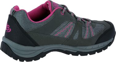 Туфлі трекінгові Brütting Unisex Fresno Low Rise, 38 EU, Антрацит-Рожевий
