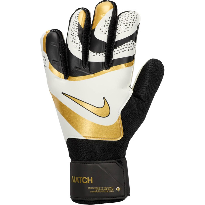 Воротарські рукавички Nike NK GK Match HO23, чорні/білі/золоті, розмір 11