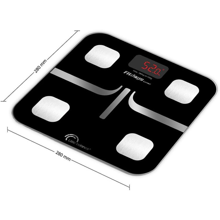 Connect 4 Класична гра з вимірювачем імпедансу, скло, чорний