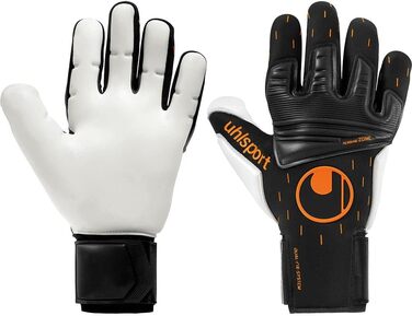 Воротарські рукавички Uhlsport Speed Contact Absolutgrip Reflex для дорослих, чорні/білі/помаранчеві, розмір 10
