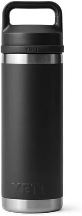 Термобутилка YETI Rambler з кришкою Chug, чорна, 532 мл