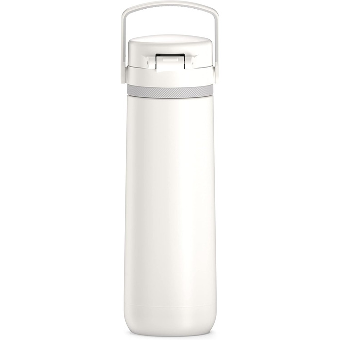 Термос-бутилка з нержавіючої сталі Thermos Alta Series, 473 мл, сіро-біла