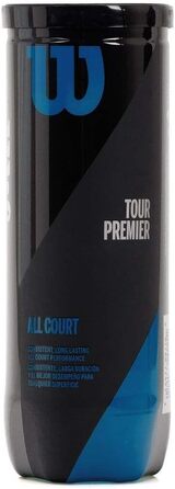 М'ячі для тенісу Wilson Tour Premier - універсальні (3 шт.)